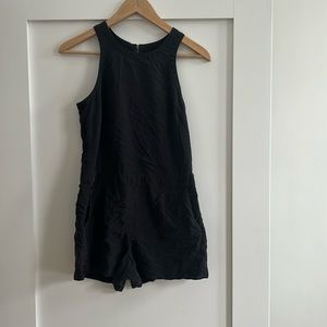 Lou & Grey Black Romper